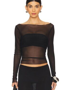 Lovers and Friends FIO Top in Black